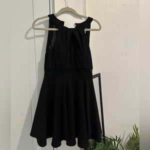 Honey & Rosie black halter neck dress